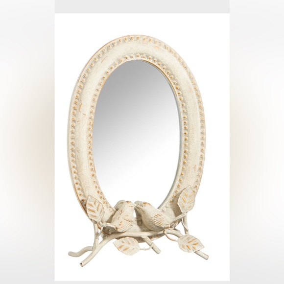 Double Bird Mirror with Easel - Picture 7 of 7